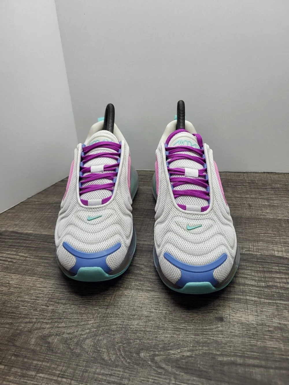 Nike Womens Air Max 720 Aqua Powder Pastel Pink Shoes AR9293-102 Size 7